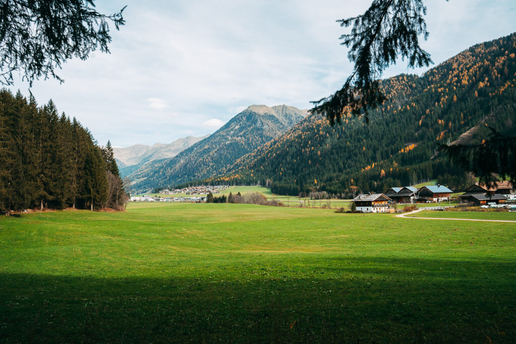 vista sentiero Valle di Casies