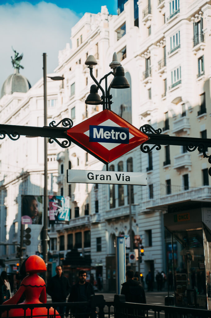 metro gran via madrid