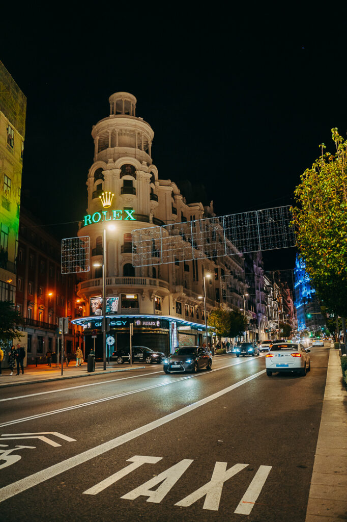 rolex gran via madrid