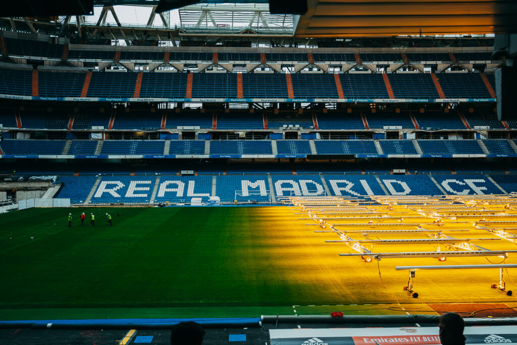 Stadio Santiago Bernabéu real madrid